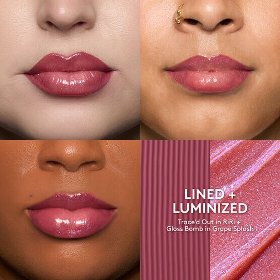 GB OG X HEAT LIP LINER DUO - TRACE'D OUT LIP LINER